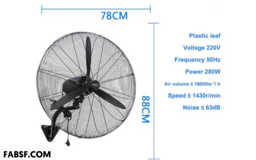 QUẠT CÔNG NGHIỆP QROMANE QUẠT THƯƠNG MẠI (1)